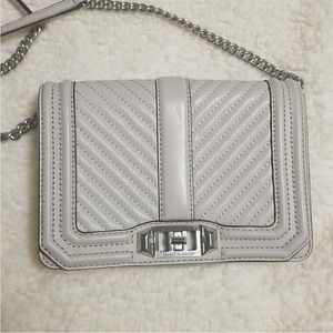 Rebecca Minkoff leather crossbody bag - Grey